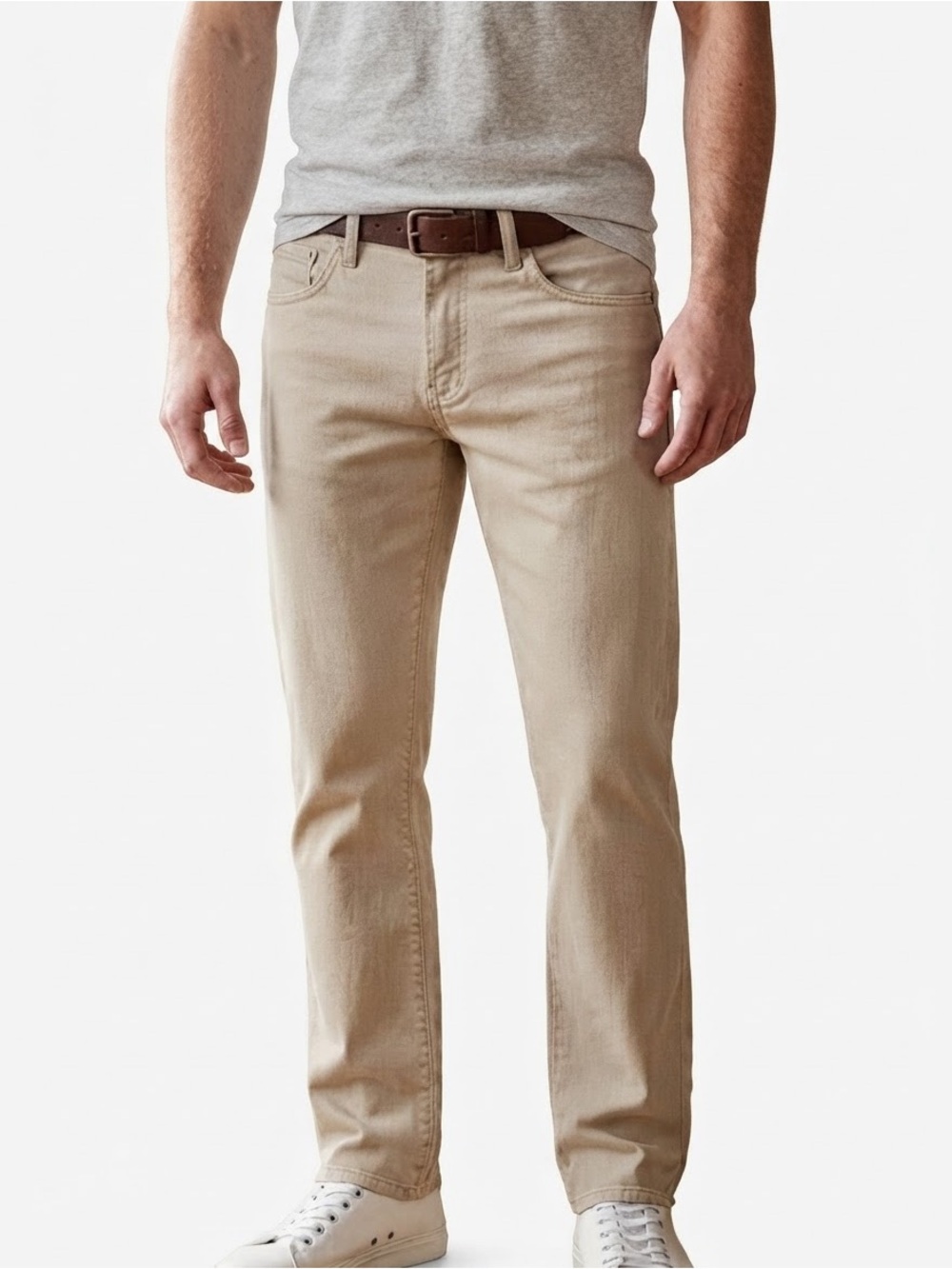 Men's classic khaki jeans for 7 for All Mankind